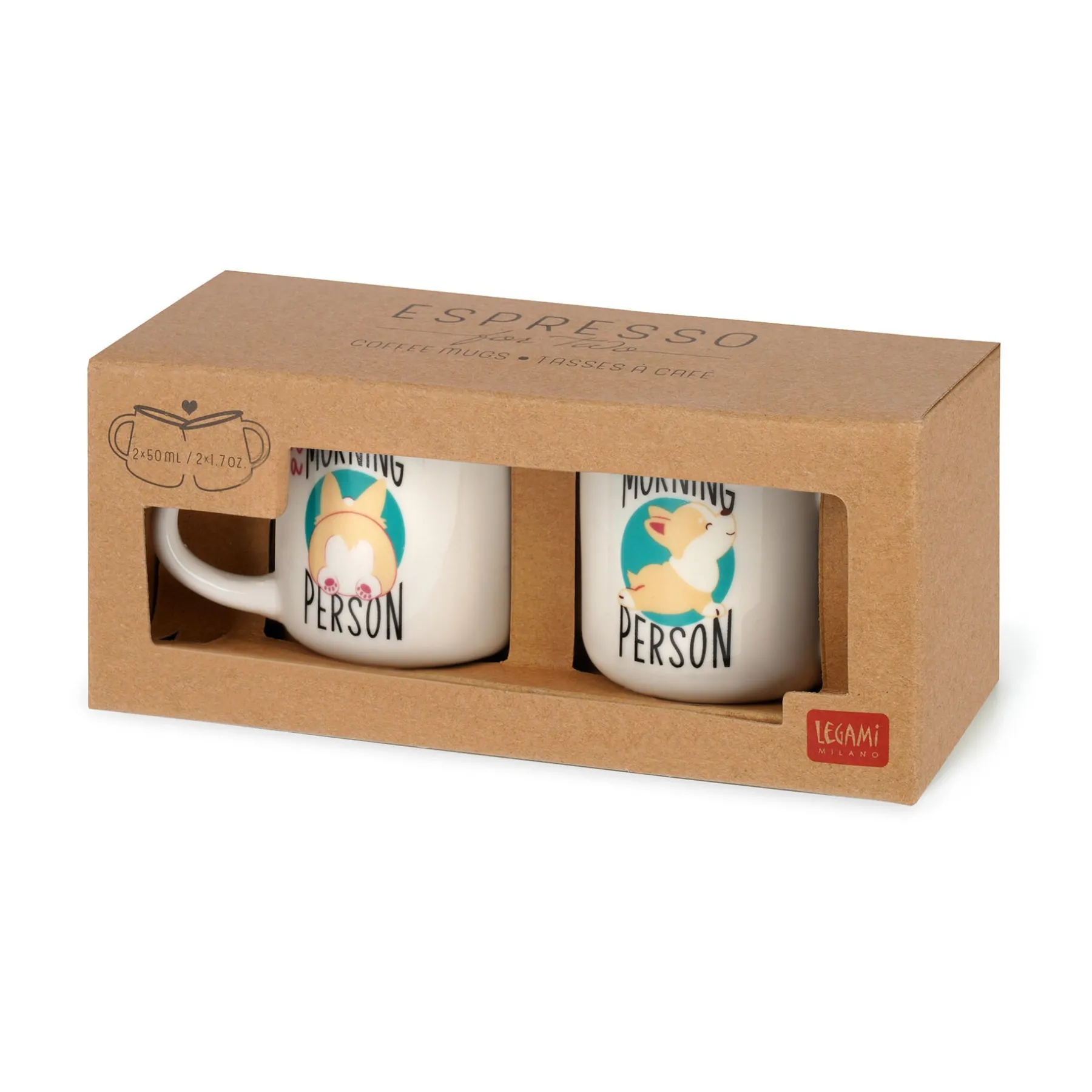 Legami Espressotassen*2 Espressotassen - Espresso For Two