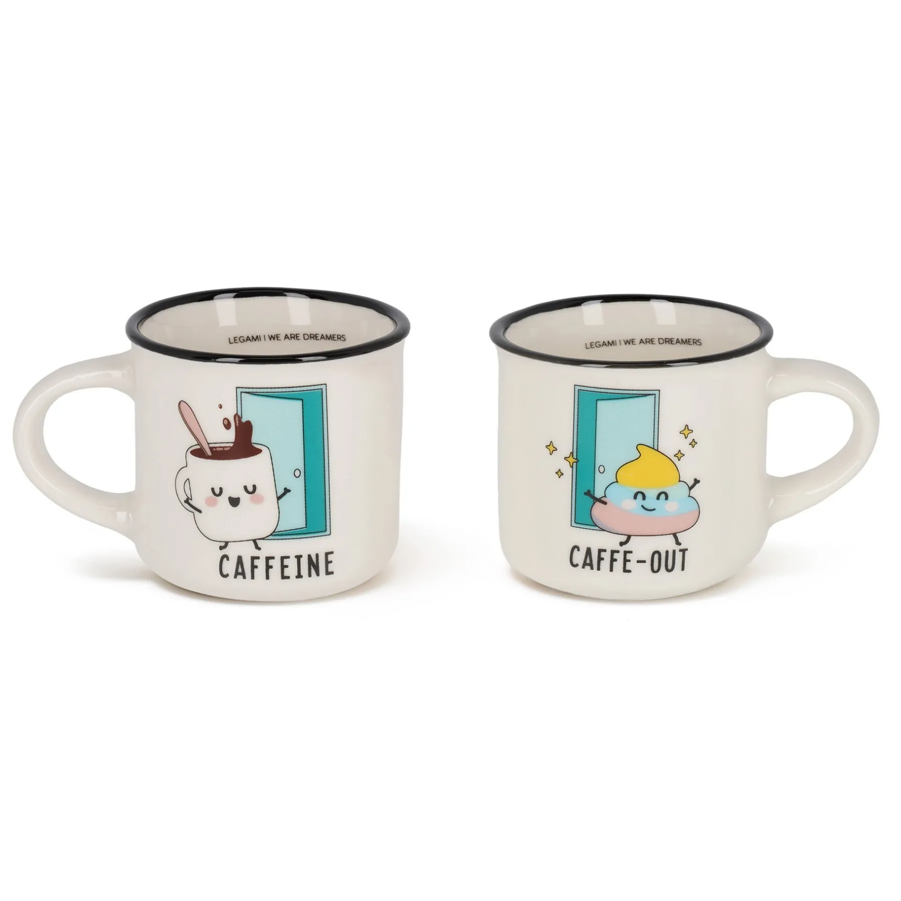Legami Espressotassen*2 Espressotassen - Espresso For Two
