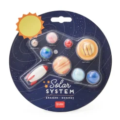 Legami Radiergummis Und Korrekturroller*9 Radiergummis im Set - Solar System