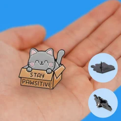Legami Broschen*Anstecknadel aus emailliertem Metall - Pin Your Style!
