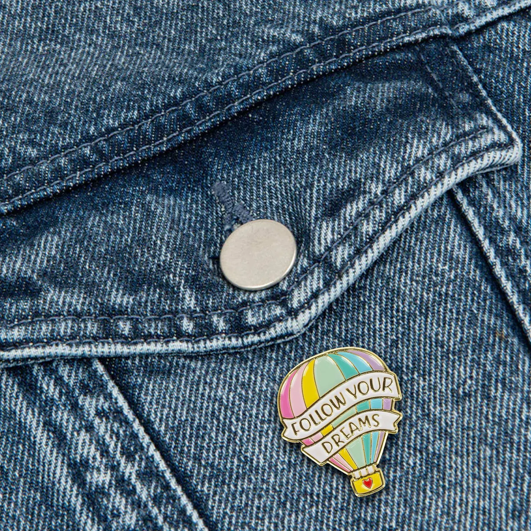 Legami Broschen*Anstecknadel aus emailliertem Metall - Pin Your Style!