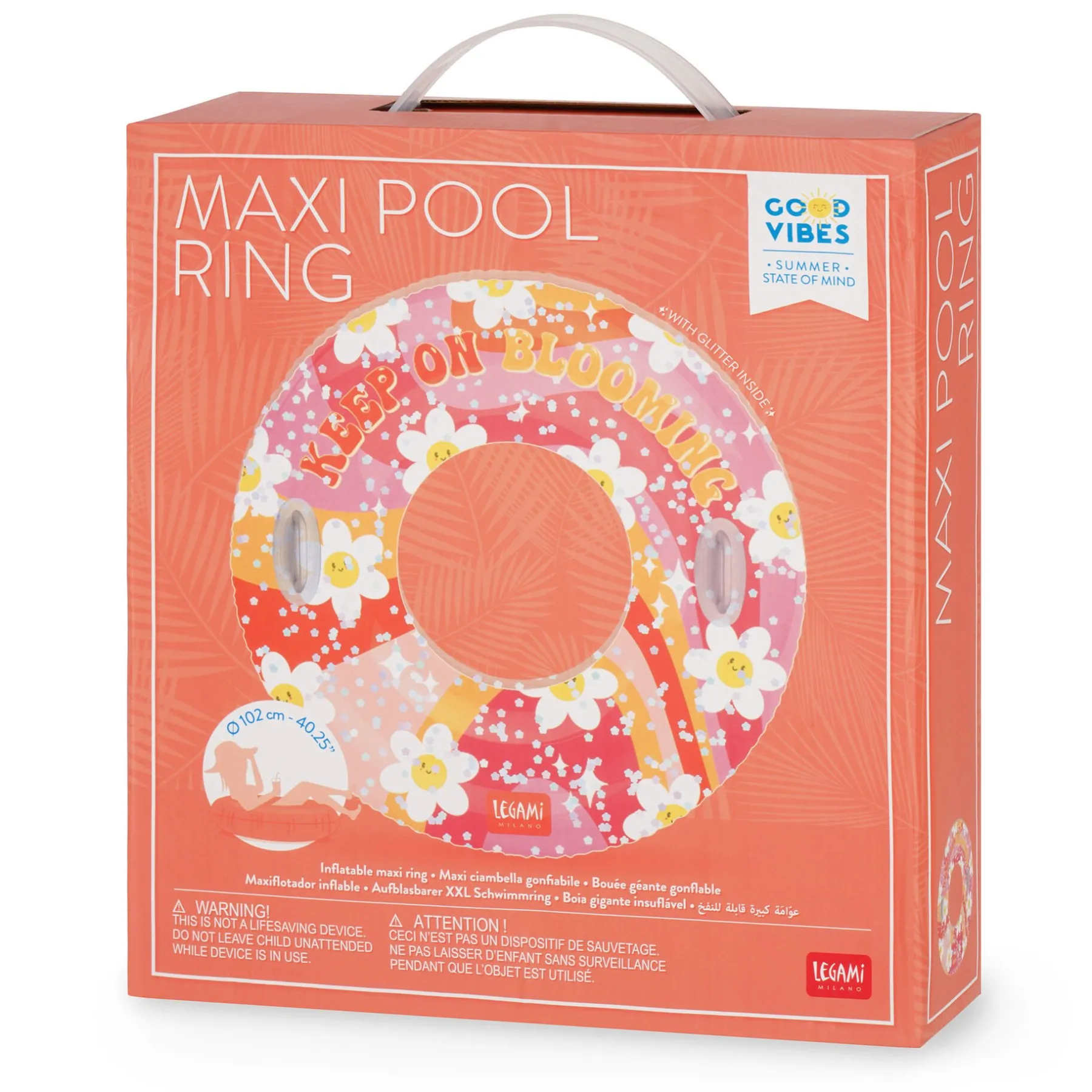 Legami Schlauchboote*Aufblasbarer Maxi-Schwimmring - Maxi Pool Ring