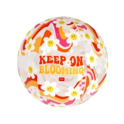 Legami Spiele Am Strand|Schlauchboote*Aufblasbarer Strandball - Glitter Beach Ball