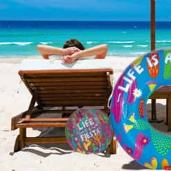 Legami Spiele Am Strand|Schlauchboote*Aufblasbarer Strandball - Glitter Beach Ball