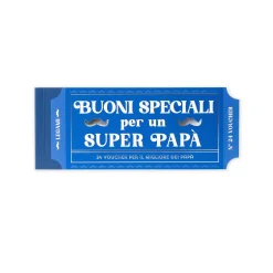 Legami Spiele*Block mit 24 Gutscheinen für Papa - Italienisch