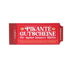 Legami Spiele*Block mit 24 Pikanten Gutscheinen - Deutsch