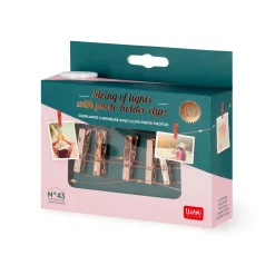 Legami Fotohalter Und Fotoalbum*Dekorative Lichterkette mit Fotoclip