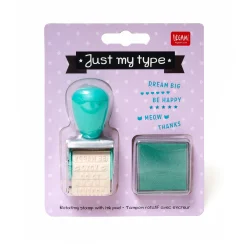 Legami Mehr Schreibwaren*Drehstempel mit Stempelkissen - Just My Type