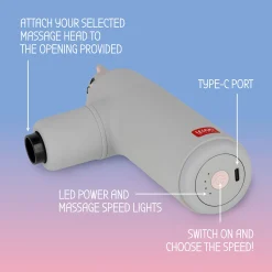 Legami Relax|Gesicht Und Körper*Elektrisches Mini-Massagegerät - The Purrfect Massage