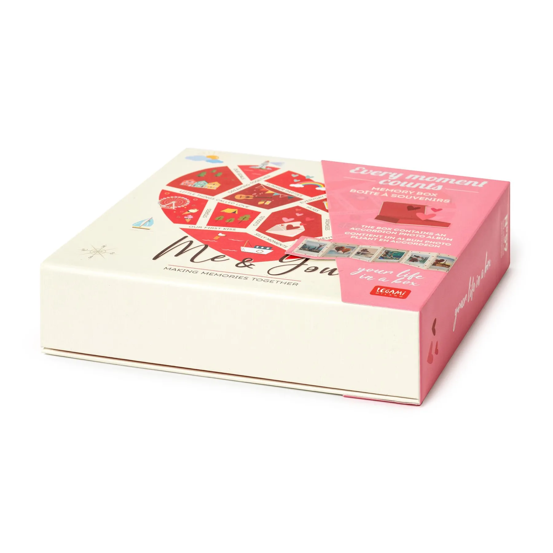 Legami Fotohalter Und Fotoalbum*Erinnerungsbox - Every Moment Counts