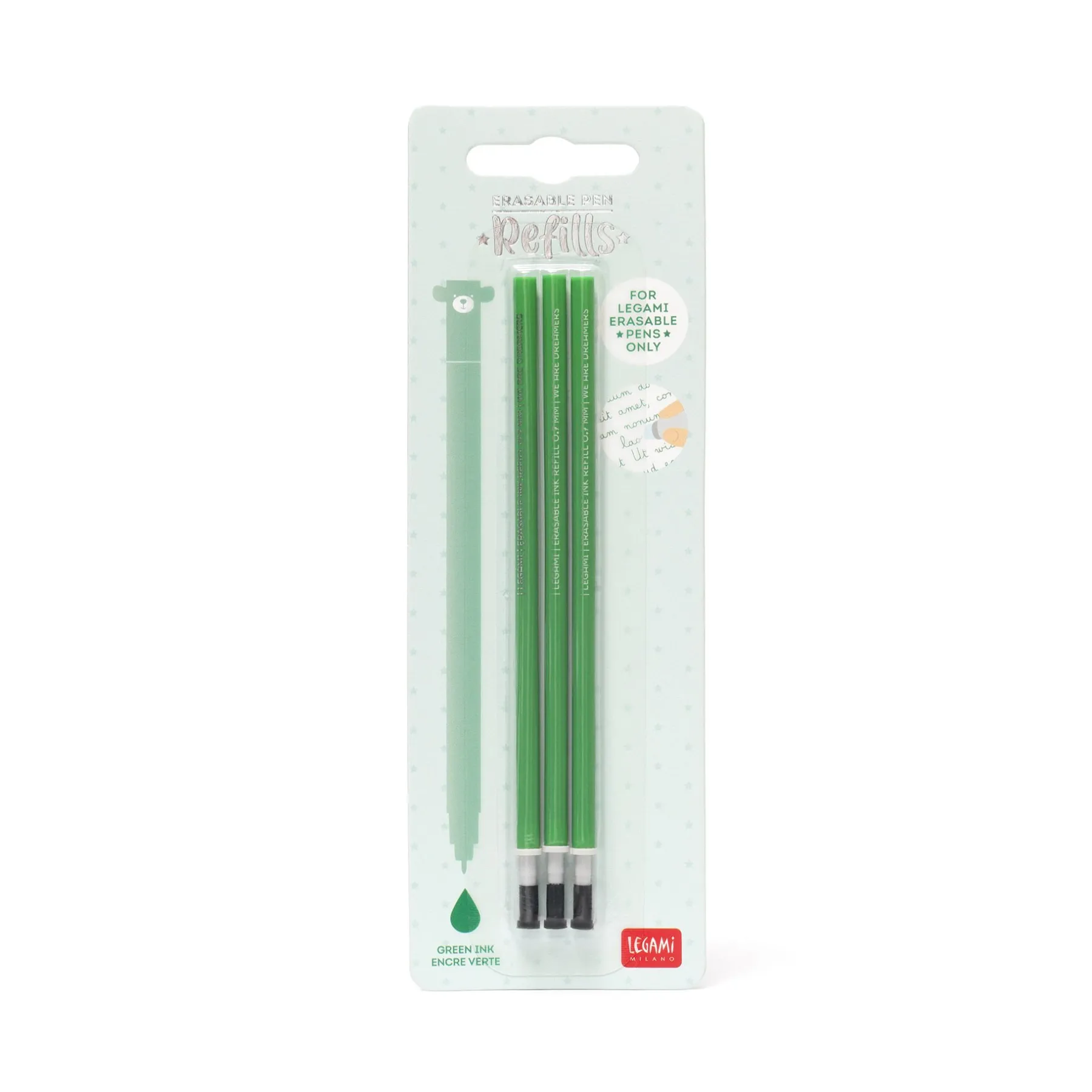 Legami Erasables Stifte Nachfüllminen*Ersatzmine für löschbaren Gelstift - Erasable Pen