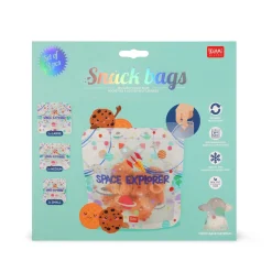 Legami Weitere Küchen-Accessoires*3er-Set Lebensmittelbeutel - Snack Bags