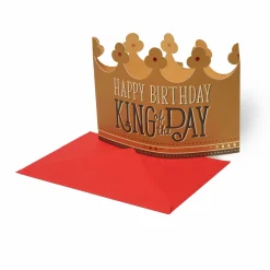Legami Geburtstagskarten*Glückwunschkarte Geburtstag 3D - King Crown