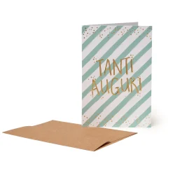 Legami Geburtstagskarten*Glückwunschkarte Geburtstag - Stripes