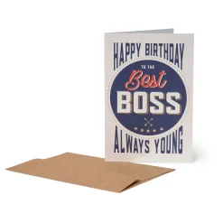 Legami Geburtstagskarten*Glückwunschkarte Geburtstag - Best Boss