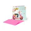 Legami Geburtstagskarten*Glückwunschkarte Geburtstag - Bike Girl