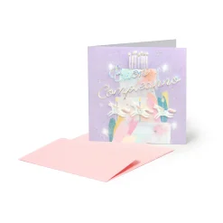Legami Geburtstagskarten*Glückwunschkarte Geburtstag - Unicorn Cake