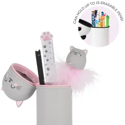 Legami Federmäppchen*2-in-1-Federmäppchen aus Silikon - Kawaii