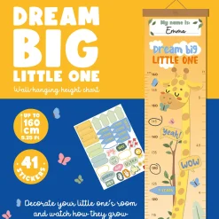 Kinder Legami Spiele Für Kinder*Kinder-Messlatte - Dream Big Little One