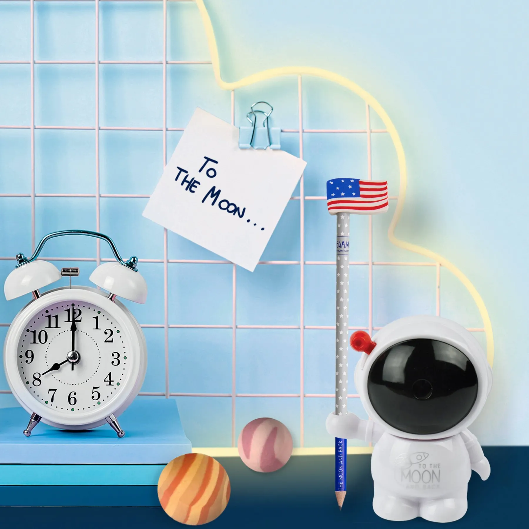 Legami Spitzer*Kurbel-Bleistiftspitzer - To The Moon and Back