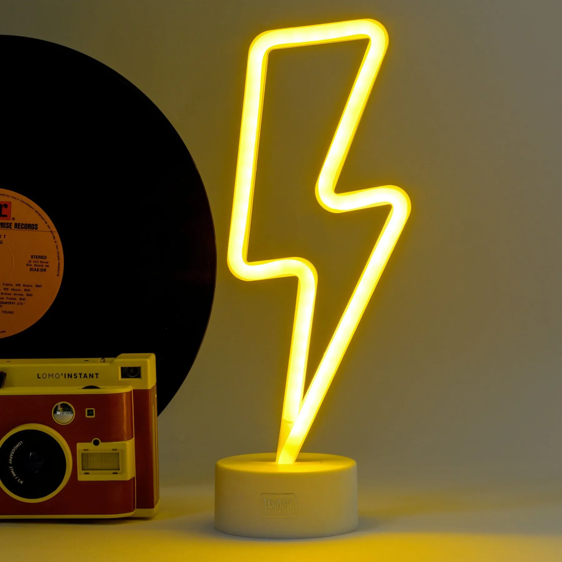 Legami Lampen|Deko-Leuchten*LED-Lampe mit Neoneffekt - It‘s a Sign