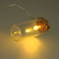 Legami Deko-Leuchten*LED-Lichterkette mit Glasgefäßen