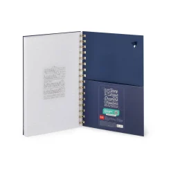 Legami Linierte Hefte*Liniertes Notizbuch -Large - Spiralbindung - A5-Format