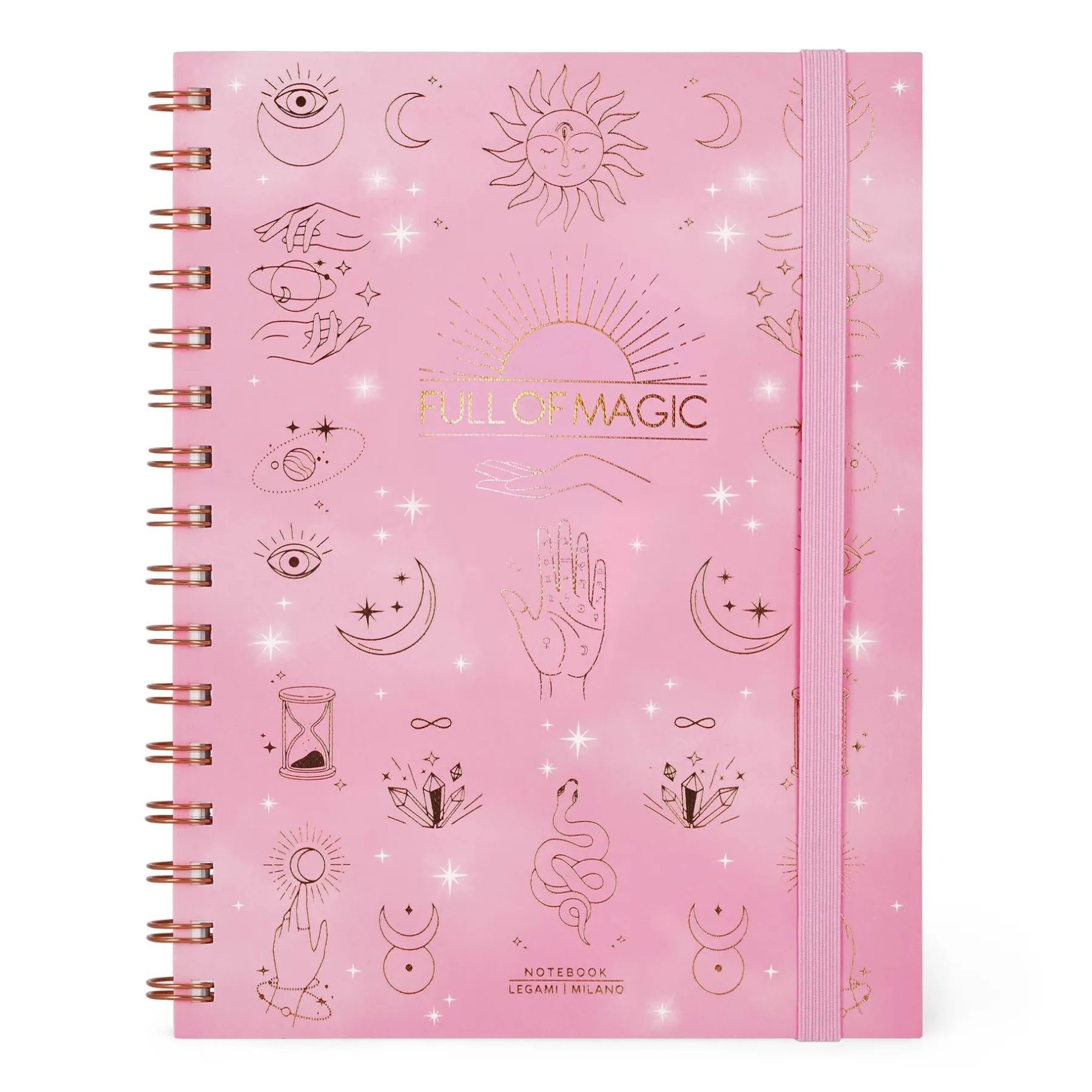 Legami Linierte Hefte*Liniertes Notizbuch -Large - Spiralbindung - A5-Format