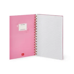 Legami Linierte Hefte*Liniertes Notizbuch -Large - Spiralbindung - A5-Format