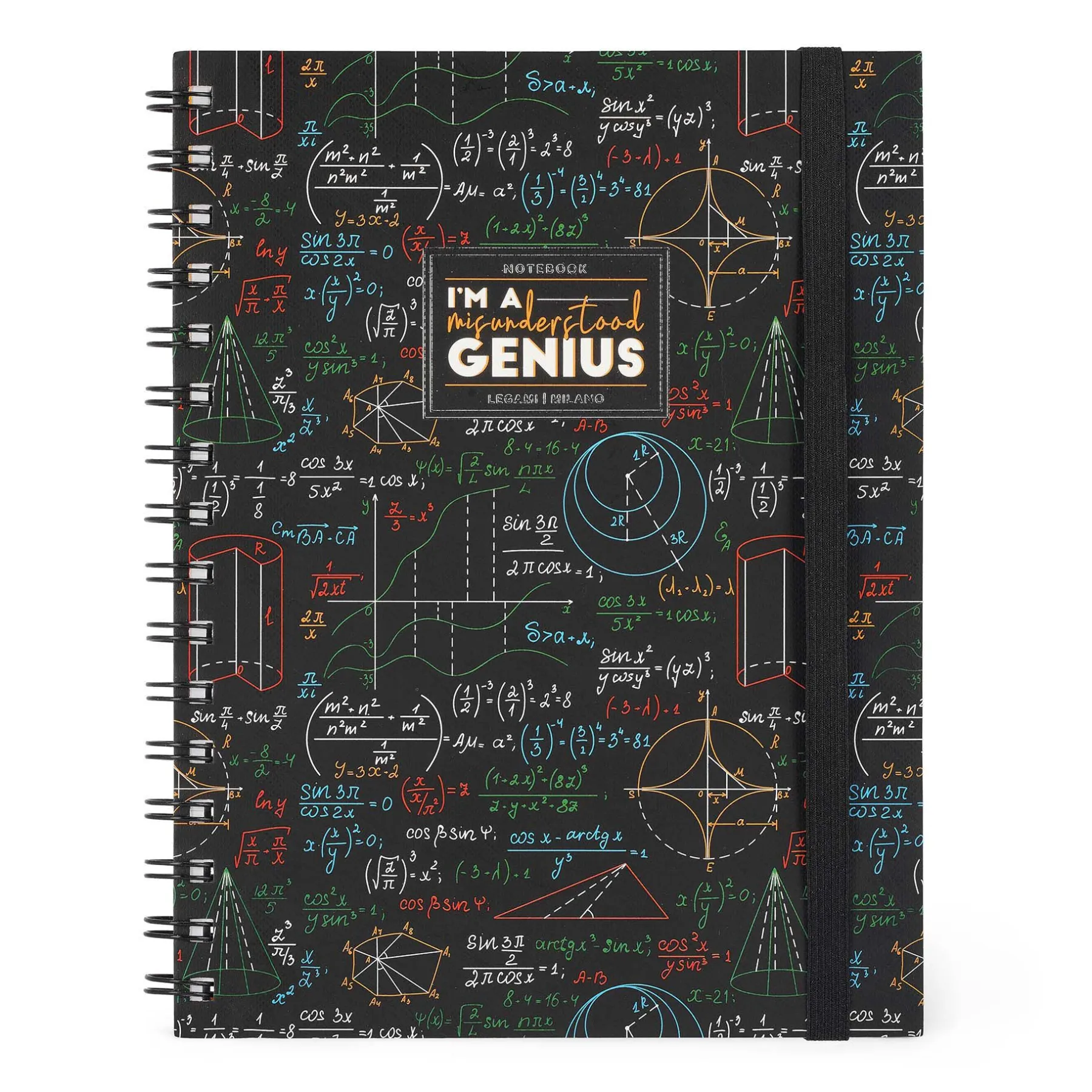 Legami Linierte Hefte*Liniertes Notizbuch -Large - Spiralbindung - A5-Format