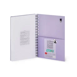 Legami Linierte Hefte*Liniertes Notizbuch -Large - Spiralbindung - A5-Format