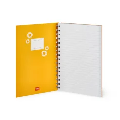 Legami Linierte Hefte*Liniertes Notizbuch -Large - Spiralbindung - A5-Format