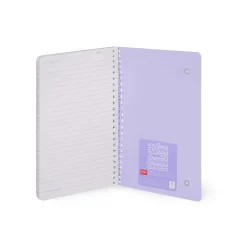 Legami Linierte Hefte*Liniertes Notizbuch -Large - Spiralbindung - A5-Format