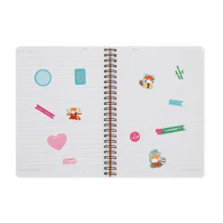 Legami Linierte Hefte*Liniertes Notizbuch -Large - Spiralbindung - A5-Format