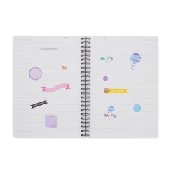 Legami Linierte Hefte*Liniertes Notizbuch -Large - Spiralbindung - A5-Format