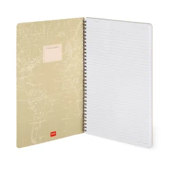 Legami Linierte Hefte*Liniertes Notizbuch -Maxi - Spiralbindung - A5-Format