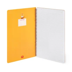 Legami Linierte Hefte*Liniertes Notizbuch -Maxi - Spiralbindung - A5-Format