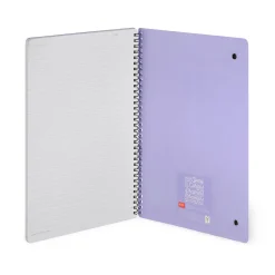 Legami Linierte Hefte*Liniertes Notizbuch -Maxi - Spiralbindung - A5-Format
