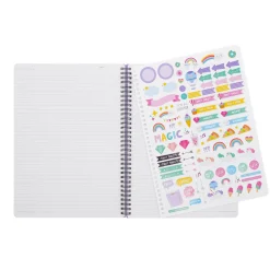 Legami Linierte Hefte*Liniertes Notizbuch -Maxi - Spiralbindung - A5-Format
