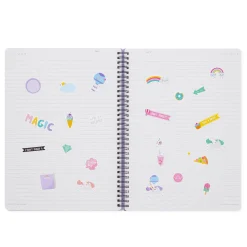 Legami Linierte Hefte*Liniertes Notizbuch -Maxi - Spiralbindung - A5-Format