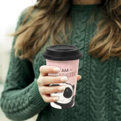 Legami Kaffeebecher*Porzellan-Isolierbecher - Tu Vuò Fa' L'Americano