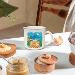 Legami Kaffeebecher*Porzellantasse - Cup-Puccino - World Cities Collection
