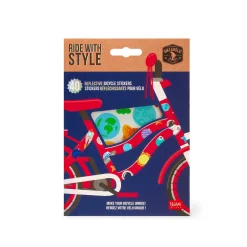 Legami Fahrrad-Accessoires*Reflektierende Fahrradsticker - Ride With Style