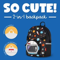 Legami Rucksäcke|Taschen*Rucksack mit abnehmbarer Tasche - So Cute!