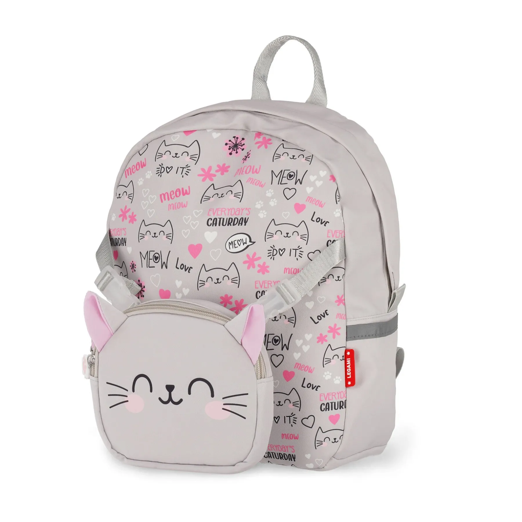 Legami Rucksäcke|Taschen*Rucksack mit abnehmbarer Tasche - So Cute!