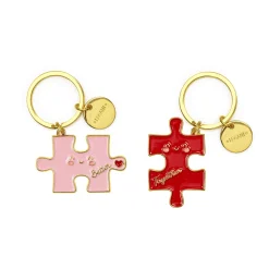 Legami Schlüsselanhänger*Schlüsselanhänger aus Emailliertem Metall - What a Key Ring!