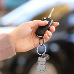 Legami Schlüsselanhänger*Schlüsselanhänger aus emailliertem Metall - What a Key Ring!