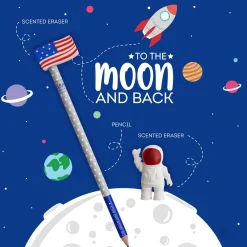 Legami Bleistifte Und Buntstifte*Schreibtischset - To the Moon and Back