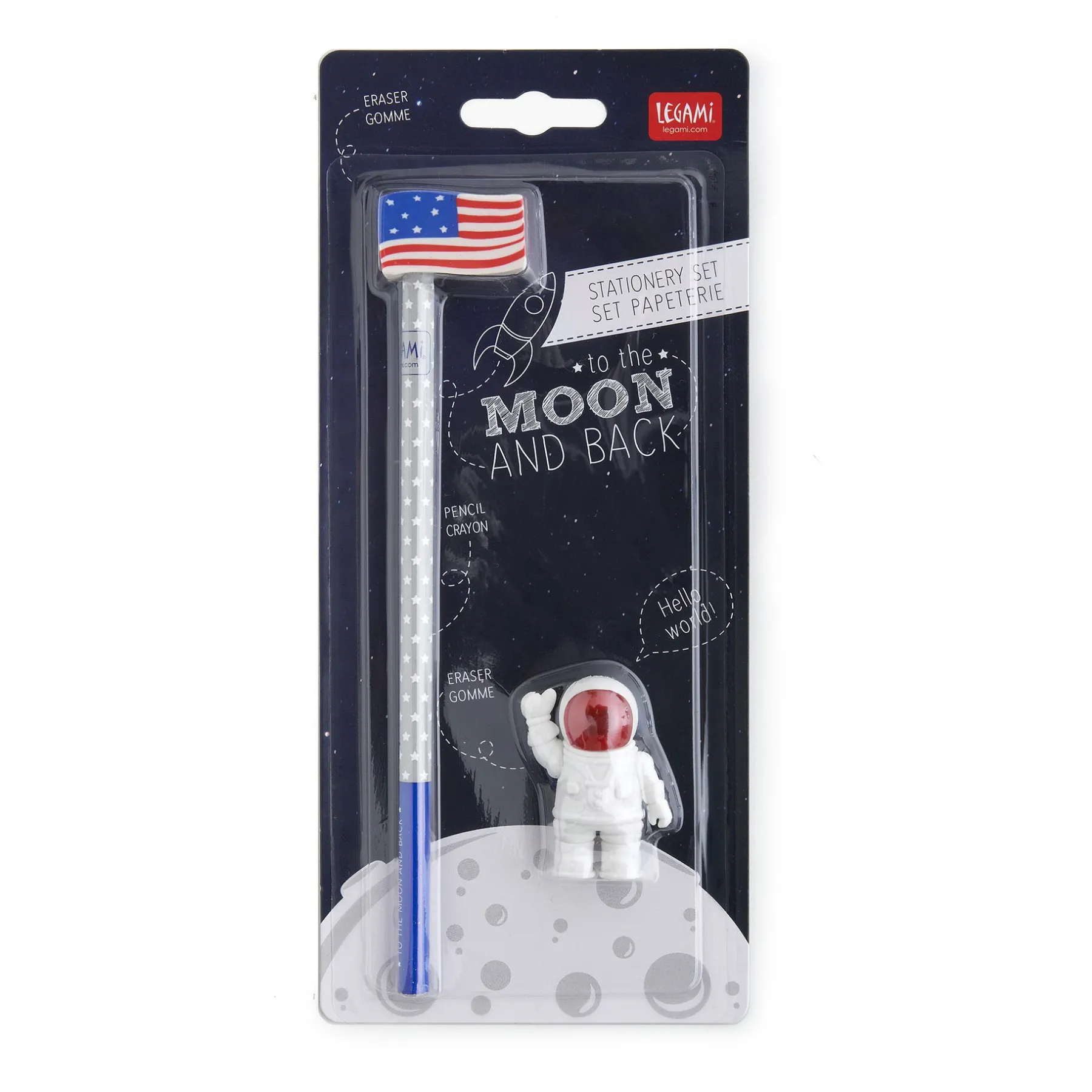 Legami Bleistifte Und Buntstifte*Schreibtischset - To the Moon and Back
