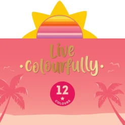 Legami Bleistifte Und Buntstifte*Set aus 12 Buntstiften - Live Colorfully